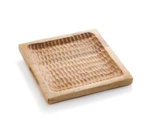 094582 Medium Decorative Tray 10-inch Length Wood - Picture 1 of 2