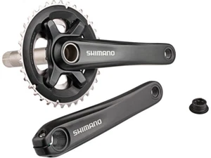 Nuevo juego de bielas para bicicleta de montaña Shimano FC-MT700-2 negro 175 mm 36-26 2x11 velocidades - Imagen 1 de 1