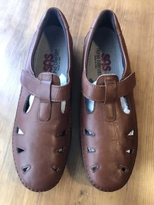 SAS Tripad bequeme Damen-Freizeitschuhe Größe 10 N Obermaterial Leder braun - Bild 1 von 11