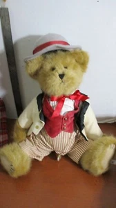 JUNGEN ~ Plüsch 18" Teddybär mit langem Frack, Weste, Hose, Mütze - Bild 1 von 4
