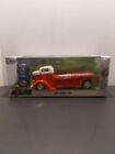 JADA Just Trucks 1947 Ford COE Flatbed Truck Red /White w Spare Wheels 1:24