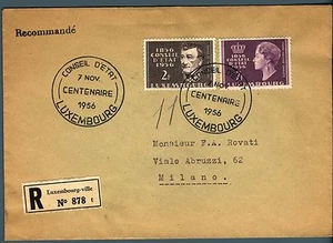 LUSSEMBURGO - 1956 - Centenario del Consiglio di Stato - Imagen 1 de 1