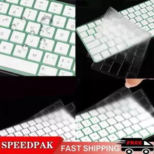 Transparente TPU Tastatur Abdeckung Schutz für iMac Magic 24 Tastatur 2021. F7Y5 - Bild 1 von 12