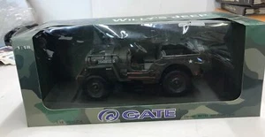 Gate Will’s Jeep Used Die Cast #01061 1/18 Scale - Picture 1 of 9