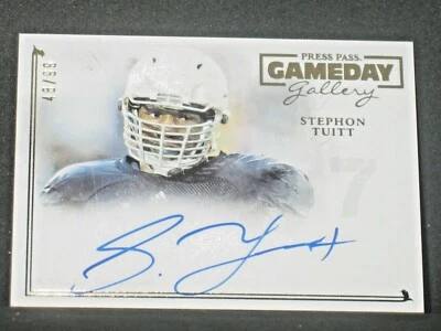 Stephon Tuitt 2014 Press Pass Gameday Gallery Autograph Rookie (48/99) Steelers - Image 1 of 2