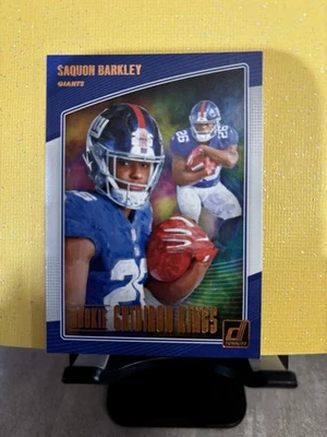 2018 Donruss Rookie Gridiron Kings Saquon Barkley RGK-6 - Image 1 of 4