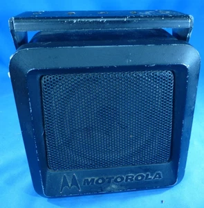 Vintage Motorola Remote Police Ham Radio Auxiliary Speaker Works! - Picture 1 of 12