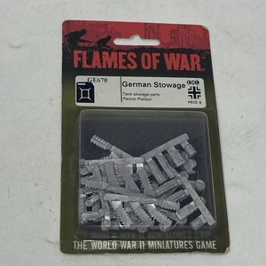FOW Estiba Alemana - GE670 - Llamas de Guerra 15mm Frente de Batalla Miniaturas Nuevo - Imagen 1 de 5