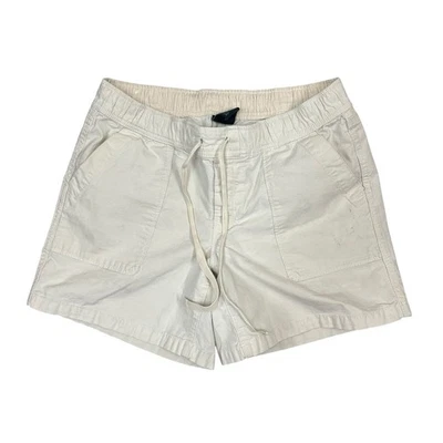 The North Face Shorts Women's Medium Khaki Gray Ripstop Outdoor Hiking 5" Inseam - Image 1 of 4