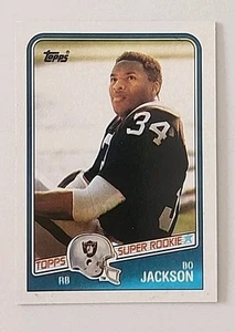 Tarjeta de súper novato 1988 Topps - Bo Jackson #327 RC Tops excelente estado sin clasificar - Imagen 1 de 3