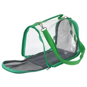 Small Bird Cage Travel Carrier for Birds Parakeet Pet Carry Cages - Picture 1 of 12