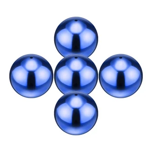 Confezione 5 Mappamondi da Giardino Osservazione Palline 2 Pollici per Giardino/Laghetto [Blu Rubino] - Foto 1 di 7