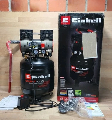 Einhell Silent Kompressor TE-AC 135/24 Silent Plus 24 Liter 750W 135 L/min 8 bar - Bild 1 von 4
