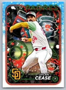 2024 Topps Holiday Dylan Cease San Diego Padres #H97 - Picture 1 of 2