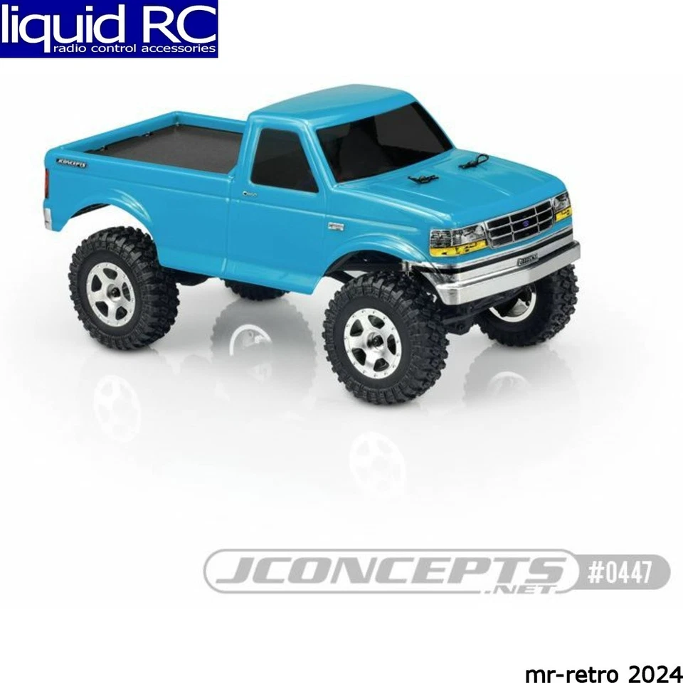 JConcepts 0447 1993 F0RD F-Series Axial SCX24 Body - clear - Image 1 of 1