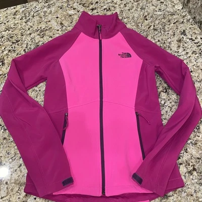 The North Face Mujer Shellrock Softshell Clima Cremallera Completa Vellón Rosa Talla XS Foto 1 de 4
