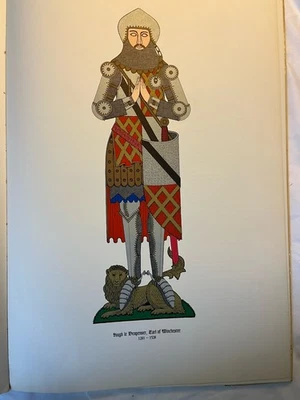 1st Ed Large Format Book Knights Middle Ages History British 1966 Coat Of Arms - Image 1 of 4