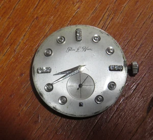 Pierre Le Blanc Rosieres 17j Uhrwerk PXK FUNKTIONIERT NICHT Diamanten ??? - Bild 1 von 4