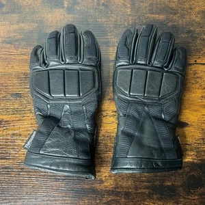 Guantes Thinsulate Aislamiento Cuero Negro Esquí Moto de Nieve Talla Pequeña 100 gramos  - Imagen 1 de 8