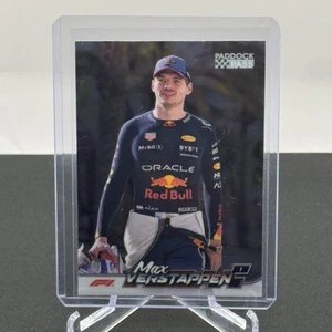 Max Verstappen Oracle Red Bull 2024 Topps F1 Paddock Pass Cromo Parallelo #1 B - Foto 1 di 3