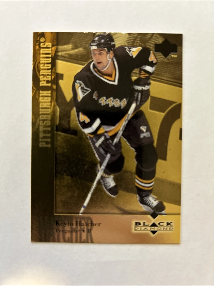 Kevin Hatcher 1996-97 Upper Deck Black Diamond Single Diamonds GOLD #54 - Image 1 of 2
