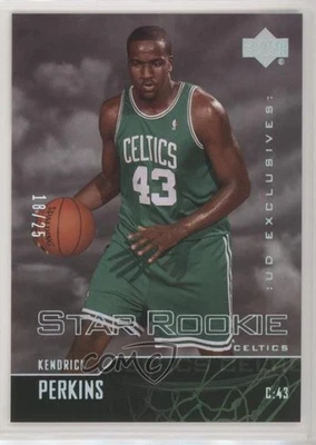 Upper Deck Star Rainbow UD Exclusives 2003/25 Kendrick Perkins #327 Rookie RC Foto 1 de 2