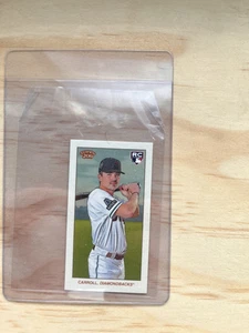 2023 Topps T206 Low Series Corbin Carroll RC ROOKIE POLAR BEAR Variation  - Bild 1 von 1