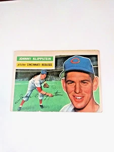 1956 Topps - Johnny Klippstein #249, CINCINNATI REDLEGS, GUT/SEHR GUTER ZUSTAND, KOSTENLOSER VERSAND - Bild 1 von 4