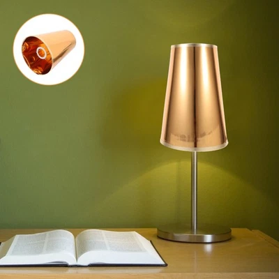  Paralume per lampada da tavolo: paralume per lampada E27 18 cm in basso x 12 cm - Immagine 1 di 4