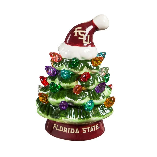 FLORIDA STATE SEMINOLES  NCAA LED Christmas Tree Ornament - Image 1 of 1