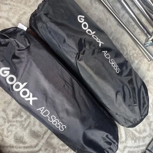 2x Godox AD-S65S 65cm Portable Umbrella Softbox for AD400PRO AD300PRO ML60 - Picture 1 of 7