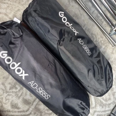 2x Godox AD-S65S 65cm Portable Umbrella Softbox for AD400PRO AD300PRO ML60 - Image 1 of 4