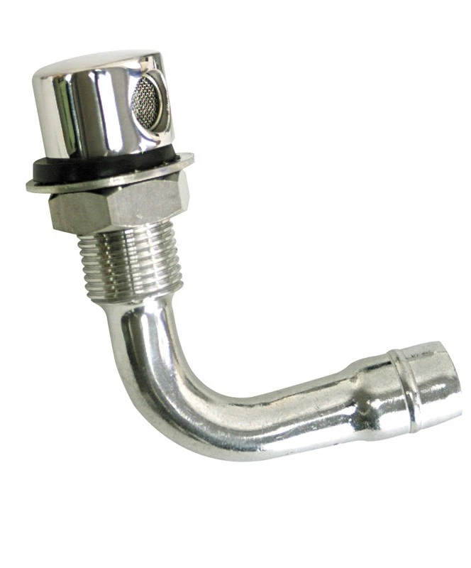 Whitecap 6023 Stainless Steel 90 degree Round Head Gas Vent - Image 1 of 1