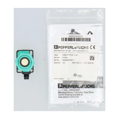 UC800-F77S-EP-IO-V31 NEW Pepperl+Fuchs ultrasonic sensor UC800F77SEPIOV31 - Image 1 of 3