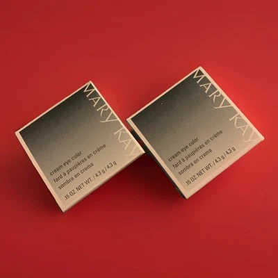 2 PACK LOT Mary Kay MEADOW GRASS Cream Eye Color Shadow Item # 025871 New - Image 1 of 2