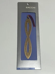 Vintage Sacchi Metall Lesezeichen nicht mehr produziert noch versiegelt - Bild 1 von 5