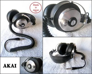 Vintage AKAI ASE-30 Stereo Headphones (Made in Japan) - Picture 1 of 9