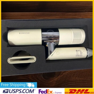 Secador de pelo KINUJO KH301 seda iones negativos secado rápido AC100V detección de seda blanco Foto 1 de 4