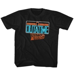 Kids Back To The Future Neon Movie Shirt - Picture 1 of 3