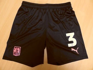 NORTHAMPTON TOWN FC | 3 | AARON McGOWAN | MATCHWORN SHORTS 2024/2025 | Size M - Picture 1 of 3