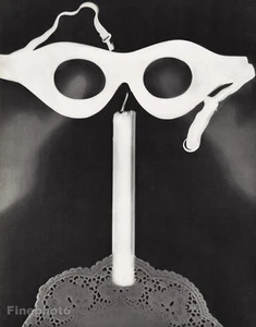 1923/34 Original MAN RAY Rayograph Photogram Surreal Mask Vintage Photo Gravure - Picture 1 of 1