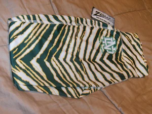 Pantalones para mujer Zubaz de polietileno/spandex NCAA Dakota del Norte cebra estampado loco talla mediana nuevos con etiquetas - Imagen 1 de 4