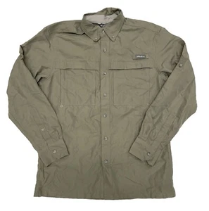 Eddie Bauer Men's L/S Guide Lightweight Shirt UPF 30 Sun Protection Spring - Picture 1 of 2