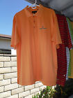 Mens Large Shirt_ANGELES NATIONAL GOLF CLUB_Monterey_Polyester/Spandex_Orange_L