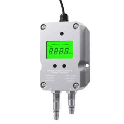 Differential Air Pressure Sensor Digital Wind Transmitter 4-20mA DC12/24V 20Kpa - Image 1 of 4