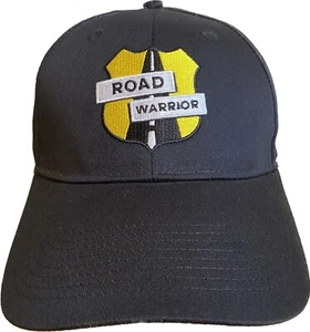 Road Warrior Pilot Flying J Hat Baseball Cap Black Drivers Deliver Truck Driver - Picture 1 of 11