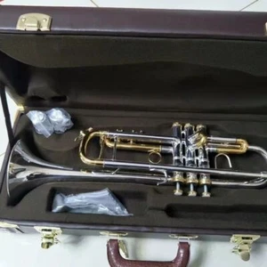 New Silver Plated Baha Trumpet High Quality Silver Classic Instrument - Picture 1 of 6