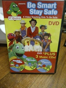 Lil Iguana - Be Smart Stay Safe (DVD) Video Teaching Kids To Be Safe - Picture 1 of 6