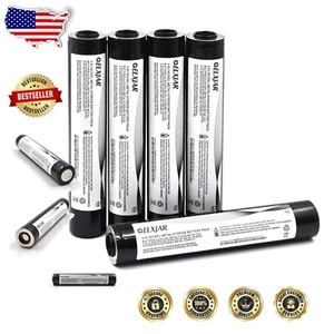 Versatile 5-Pack 3.6V Rechargeable Batteries for Major Flashlight Brands - Picture 1 of 8