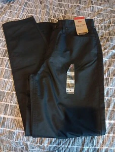 Levis High Waisted Mom Jeans Cotton Hemp Pants Black Size 28x30 NWOT - Picture 1 of 3